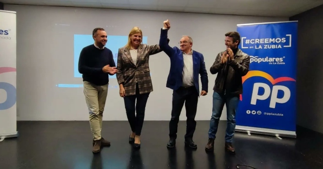 Presentación del candidato de La Zubia (PP) 