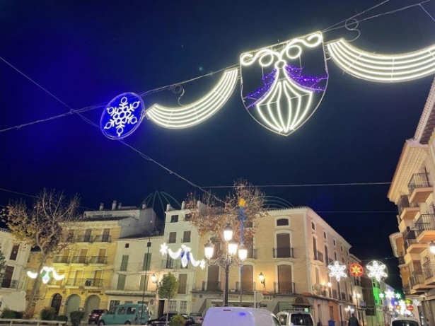 Alumbrado de navidad en Huéscar de años anteriores (AYTO. HUÉSCAR)