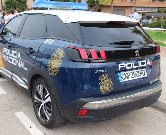 Imagen de archivo de vehículo policial (POLICÍA NACIONAL) 