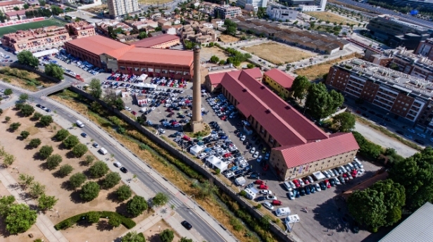 Vista aerea de la Feria de Muestras (FERMASA)