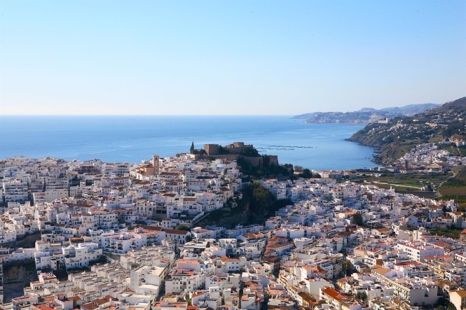 Vista del municipio de Salobreña (DIPUTACIÓN DE GRANADA)
