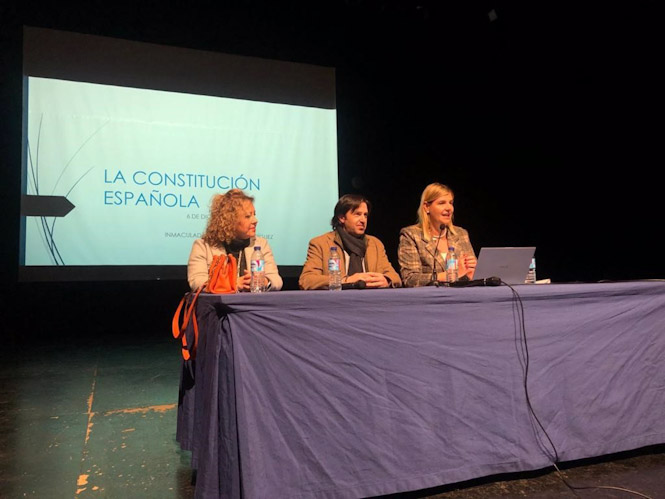 Celebración del Día de la Constitución en el instituto Federico García Lorca (JUNTA)
