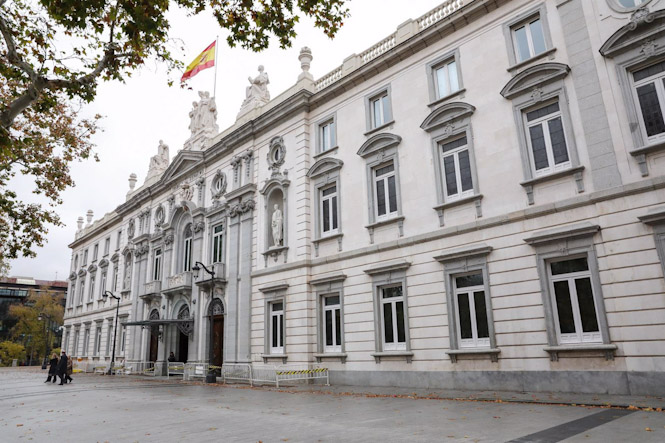Fachada del edificio del Tribunal Supremo (JESÚS HELLÍN - EUROPA PRESS)