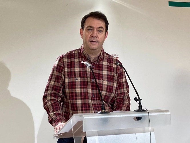 El secretario de Política Municipal del PSOE de Granada, Manuel García Cerezo (PSOE) 