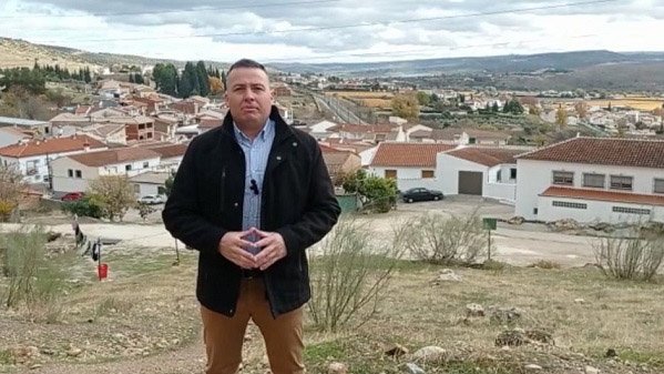 El coordinador de VOX Loja, Jesús Lobato (VOX)
