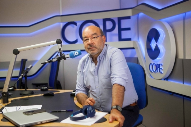 El periodista dela Cadena Cope, Ángel Expósito (AYTO. GUADIX)