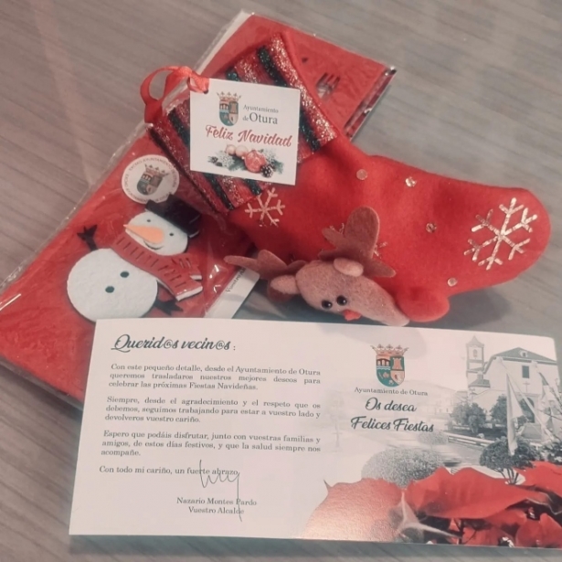 Regalo a todos sus mayores de Otura por estas fiestas (AYTO. OTURA)