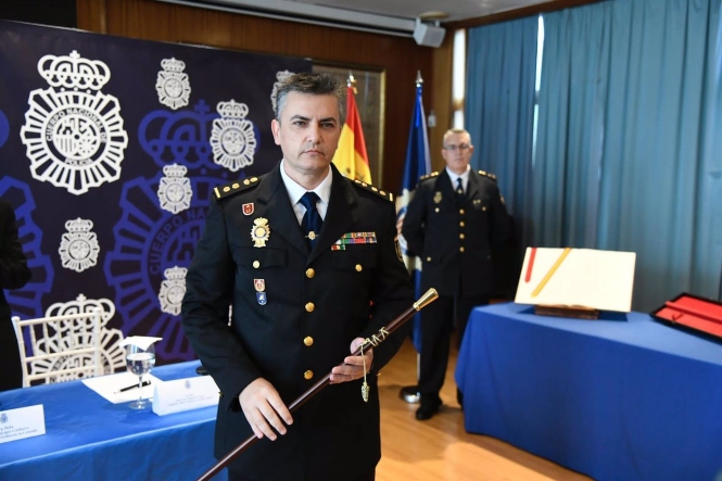 El comisario José Luis Delgado Ortega, nuevo responsable de la comisaría de la Policía Nacional en Motril (POLICÍA NACIONAL)