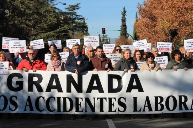 Imagen de la concentración (CCOO) 