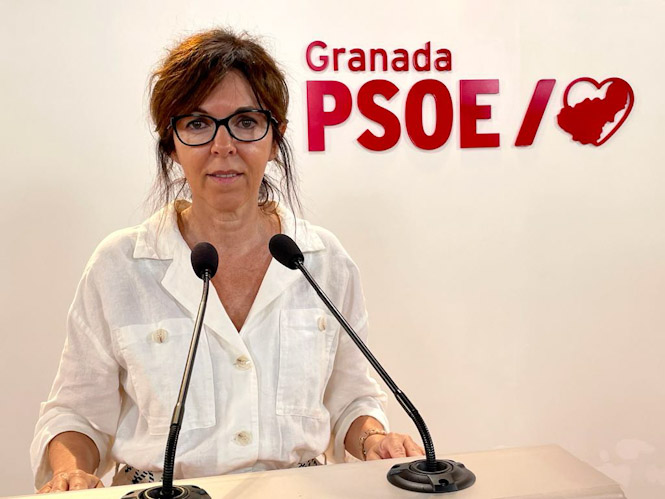 La parlamentaria andaluza del PSOE, Mari Ángeles Prieto (PSOE)
