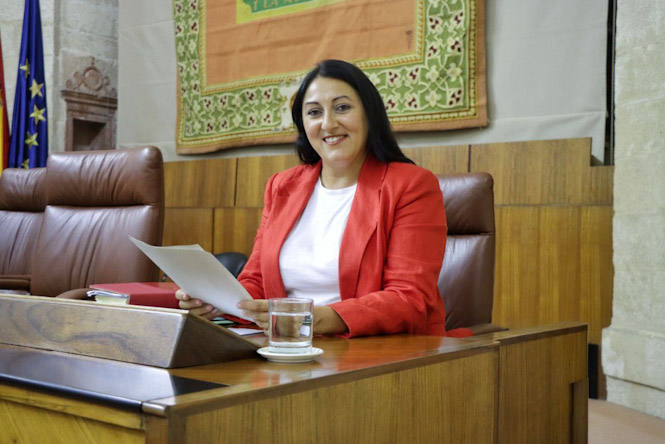 La parlamentaria andaluza de Por Andalucía, Alejandra Durán ((POR ANDALUCÍA)