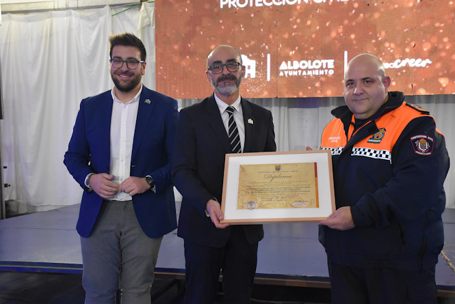 Imagen del reconocimiento (AYTO. ALBOLOTE)