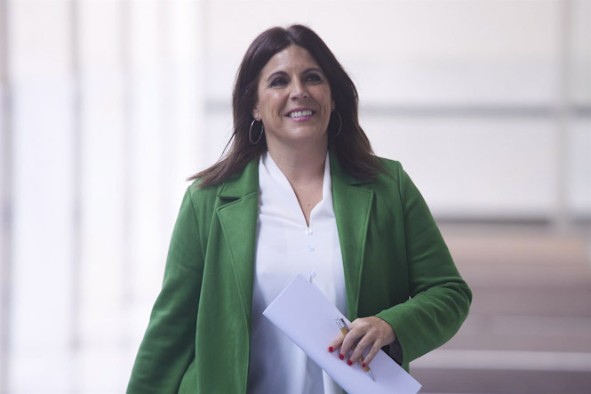 La portavoz del Grupo Parlamentario Socialista, Ángeles Férriz, archivo (JOAQUIN CORCHERO - EUROPA PRESS)