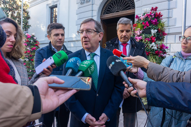 El nuevo portavoz del PP en el Ayuntamiento de Granada, Luis González (PP)