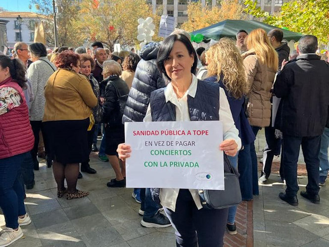 Francisca Santaella, secretaria de Salud del PSOE de Granada (PSOE)