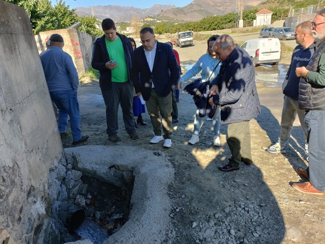 Vertido de agua al acuífero de Río Verde (AYTO. ALMUñËCAR)