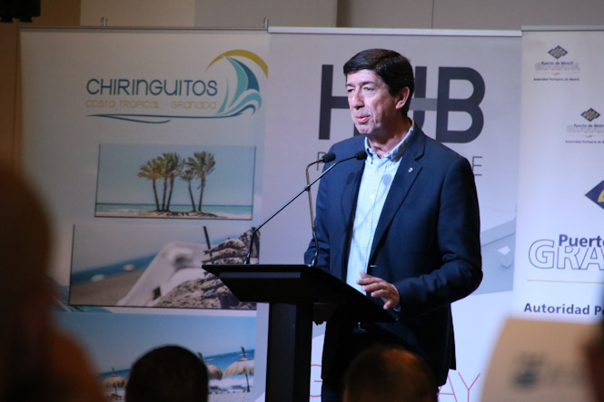 Juan Marín en Almuñécar (AYTO. ALMUÑÉCAR)