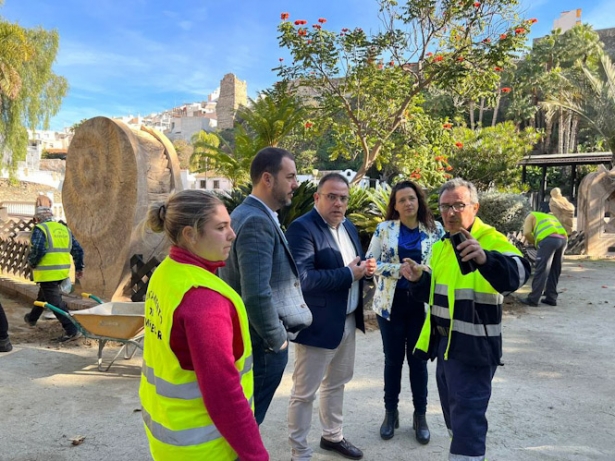 Visita a el parque de `El Majuelo` (AYUNTAMIENTO ALMUÑÉCAR)