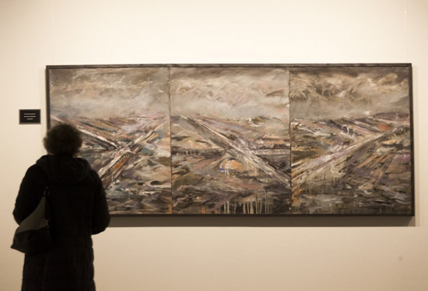 Una de las obras de la exposición (CAJA RURAL)