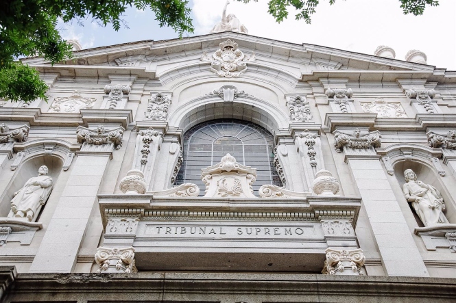 Fachada del Tribunal Supremo (CARLOS LUJÁN / EUROPA PRESS)
