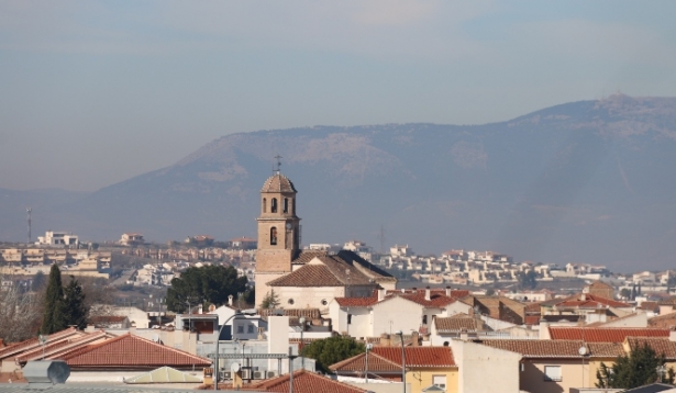 Vista panorámica de Alhendín (AYTO. ALHENDÍN)