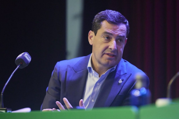El presidente de la Junta de Andalucía, Juanma Moreno (JOAQUIN CORCHERO - EUROPA PRESS)