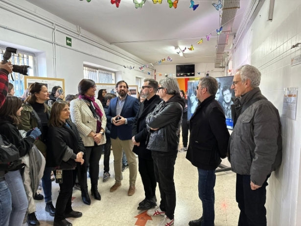 Imagen de la visita al IES Albayzín (JUNTA) 