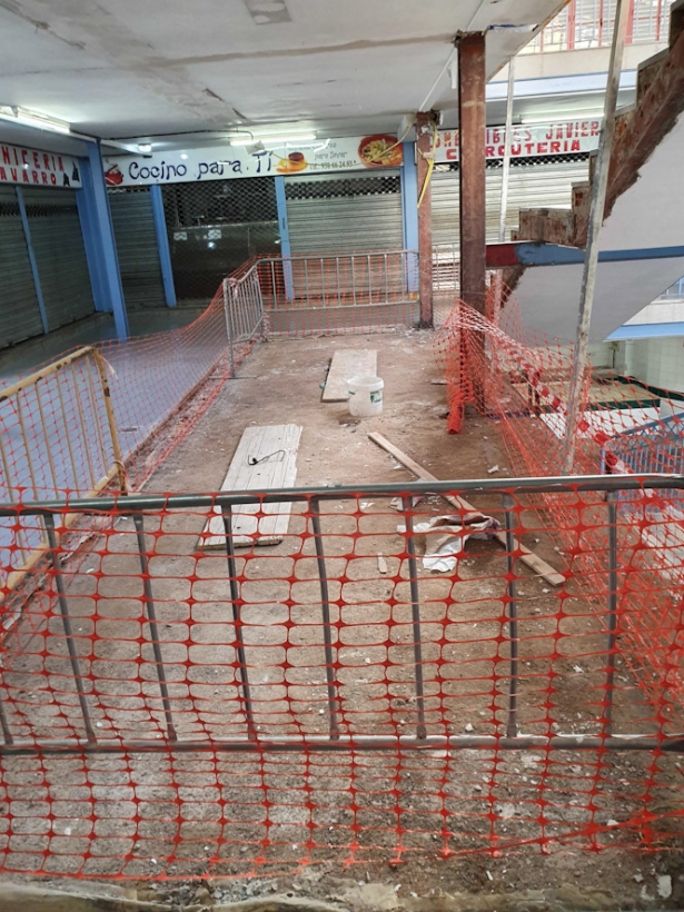 Obras en la Plaza de Abastos de Guadix (AYTO. GUADIX)