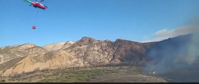 Lugar del incendio (INFOCA) 