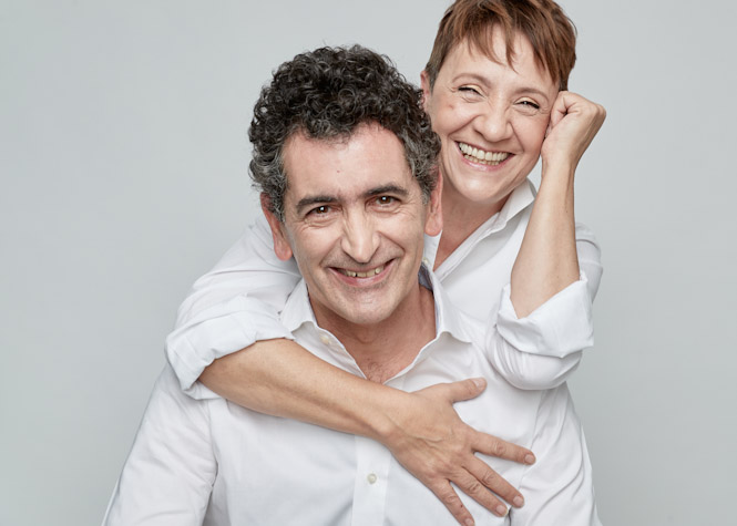 Blanca Portillo y Juan Mayorga (JUNTA)