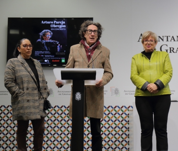 Presentación del concierto de Arturo Pareja Obregón (AYUNTAMIENTO DE GRANADA)