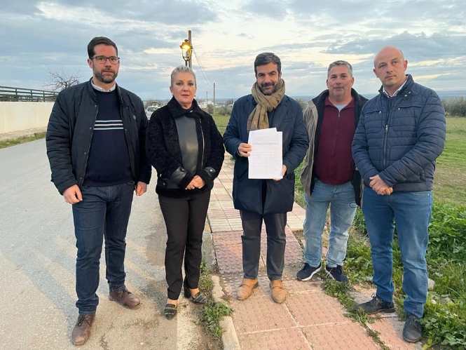 Imagen de la visita a la pedanía de La Fábrica (PP) 