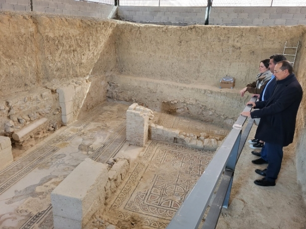 Imagen de la visita a la Villa Romana (JUNTA) 