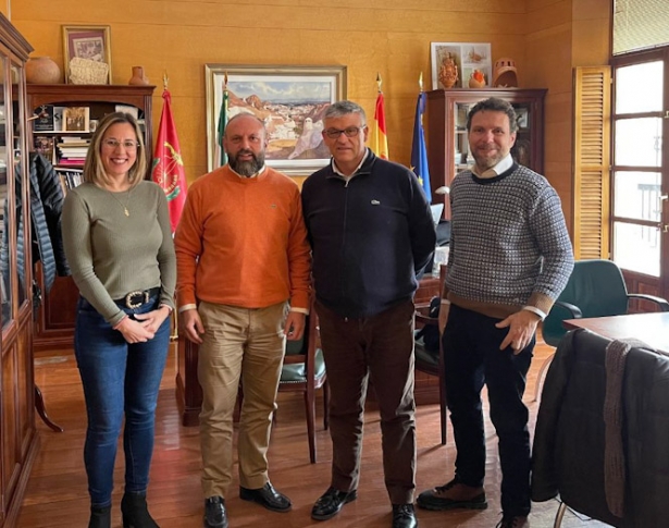 Imagen de la reunión (AYUNTAMIENTO GUADIX)