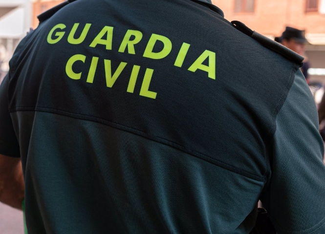 Un agente de la Guardia Civil de espaldas, en imagen de archivo (GUARDIA CIVIL)