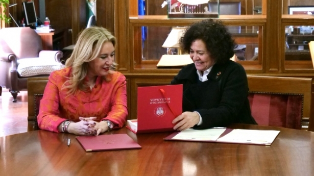 Firma del convenio (JUNTA) Firma del convenio (JUNTA)