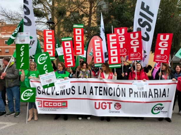 Imagen de la concentración (CCOO) Imagen de la concentración (CCOO)