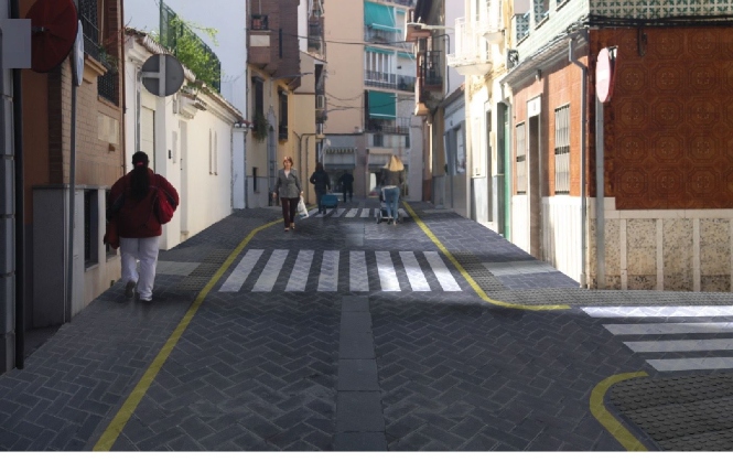 Infografía de la Calel de Jardines (AYTO. MARACENA)