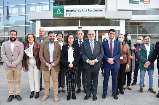 Visita al Hospital de alta resolución de Loja (JUNTA)