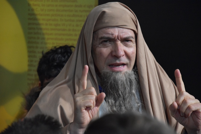 Uno de los objetivos del Centro de Interpretación de la Cultura Íbera (CICI) es claramente didáctico, ya que el contenido permiteVisita teatralizada (AYTO. BAZA)