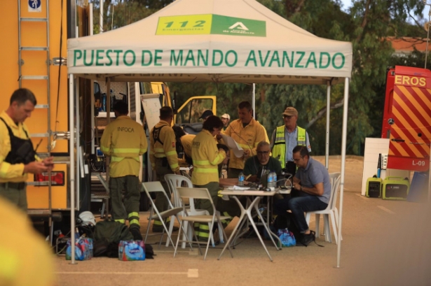 Imagen de archivo de un Puesto de Mando Avanzado  (ÁLEX ZEA - EUROPA PRESS) 