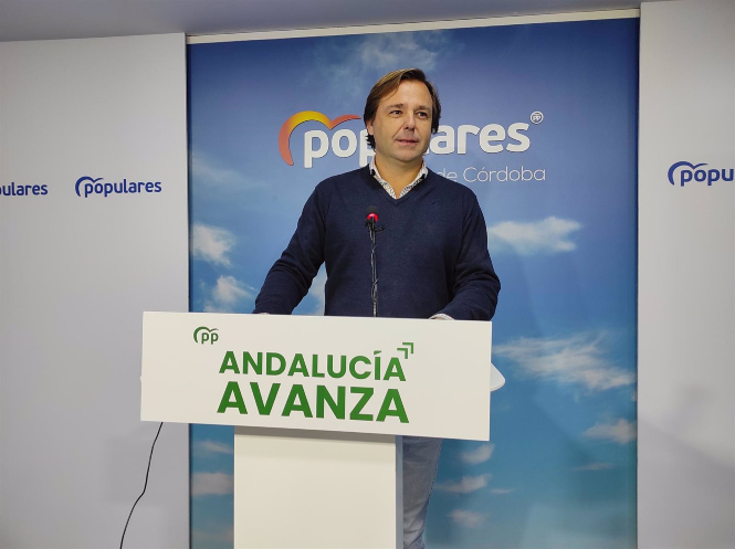 El secretario general del PP de Andalucía, Antonio Repullo (EUROPA PRESS) 