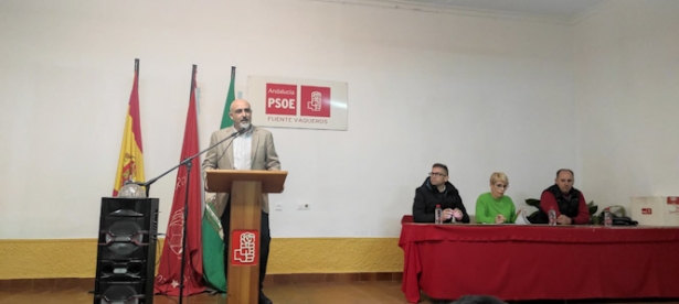 El alcalde de Fuente Vaqueros, José Manuel Molino (PSOE FUENTE VAQUEROS)