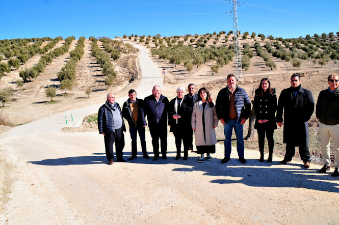 Imagen de la visita a la Cañada Real de los Potros (JUNTA)