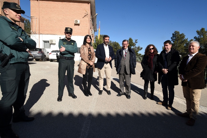 Visita al Cuartel de la Guardia Civil de Loja (R. MARTÍNEZ / DIPGRA) 