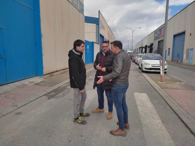 Visita al Poligono industrial El Fresno (AYTO. VEGAS DEL GENIL) 