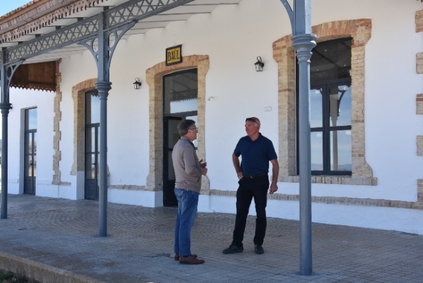 Visita a la antigua estación de Baúl (AYTO. BAZA)