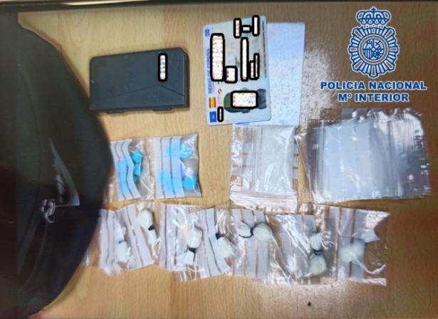 Drogas intervenidas (POLICIA NACIONAL)