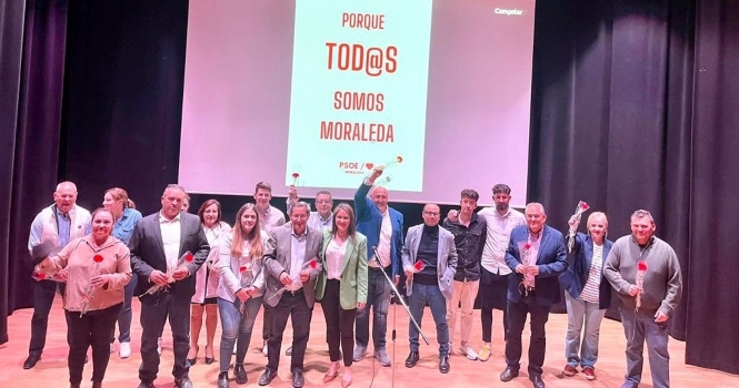 Candidatura del PSOE en Moraleda de Zafayona para el 28M (PSOE) 