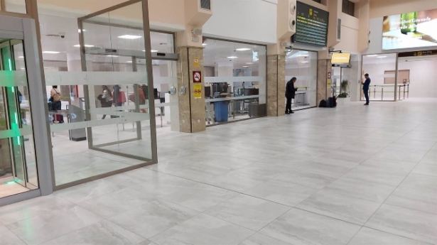 Nuevo control de pasajeros del Federico García Lorca (AENA) 